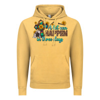 Vintage Mustard a lot can happen in three days Vintage Hoodie - Zillion Design Studio