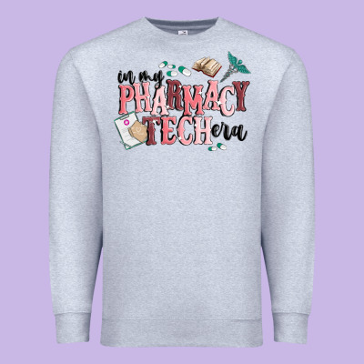 In My Pharmacy Tech Era Premium Sweatshirt Designed By Maliassmallbusiness