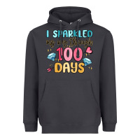 Smoke i sparkled my way through 100 days Heavyweight Hoodie - MaliasSmallBusiness
