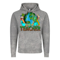 Cloud Rock sped teacher with earth globe Vintage Hoodie - texasbilliewilder