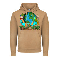 Vintage Camel sped teacher with earth globe Vintage Hoodie - texasbilliewilder