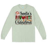 Matcha santa's favorite grandma Long Sleeve Tee - AdoDesignShop