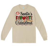 Mushroom santa's favorite grandma Long Sleeve Tee - AdoDesignShop