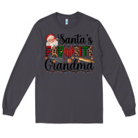 Smoke santa's favorite grandma Long Sleeve Tee - AdoDesignShop