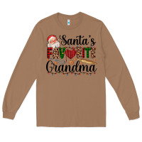 Toasted Coconut santa's favorite grandma Long Sleeve Tee - AdoDesignShop