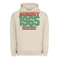 Pigment French Oak August 1965 Limited Edition 55 Years Of Being Awesome Urban Hoodie - Bettercallsaul