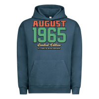 Pigment Midnight Navy August 1965 Limited Edition 55 Years Of Being Awesome Urban Hoodie - Bettercallsaul