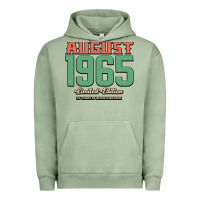 Pigment Oil Green August 1965 Limited Edition 55 Years Of Being Awesome Urban Hoodie - Bettercallsaul