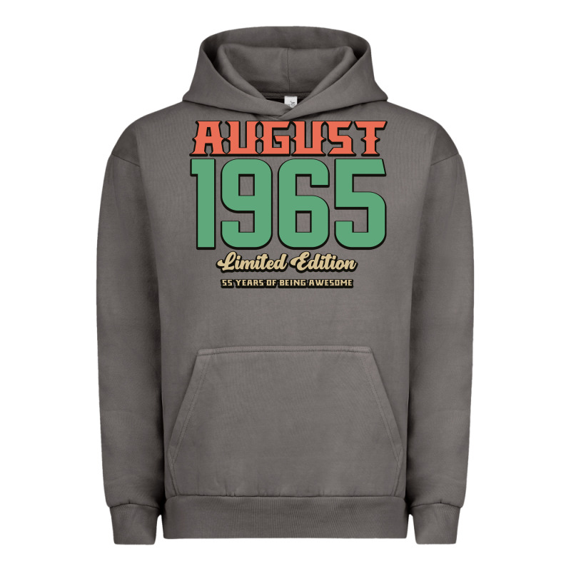 August 1965 Limited Edition 55 Years Of Being Awesome Urban Hoodie by Bettercallsaul | Teevron