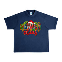 Navy Christmas grampy claus Urban Heavy Tee - FaDigitalArtStudio