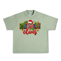 Oil Green Christmas grampy claus Urban Heavy Tee - FaDigitalArtStudio