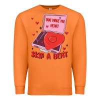 Carrot heart record player Premium Sweatshirt - MaliasSmallBusiness