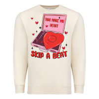 Sandshell heart record player Premium Sweatshirt - MaliasSmallBusiness