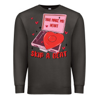 Smoke heart record player Premium Sweatshirt - MaliasSmallBusiness