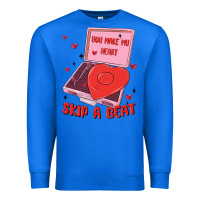 True Royal heart record player Premium Sweatshirt - MaliasSmallBusiness