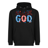 Black one nation under god Heavyweight Hoodie - MaliasSmallBusiness