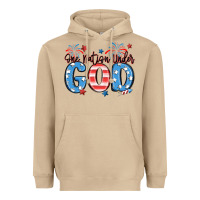 Mushroom one nation under god Heavyweight Hoodie - MaliasSmallBusiness