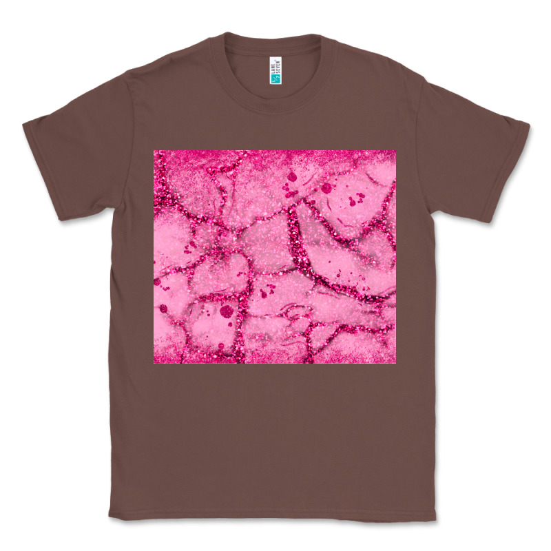 Pink Glitter Classic Tee by JahusDesignShop | Teevron