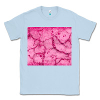 Dusty Blue pink glitter Classic Tee - JahusDesignShop