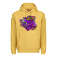 Antique Gold halloween spider web for patches Premium Hoodie - BundleAndBundleShop