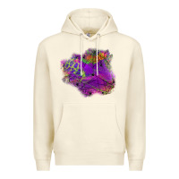 Sandshell halloween spider web for patches Premium Hoodie - BundleAndBundleShop