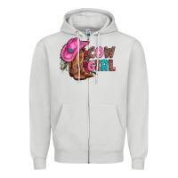 Dove Grey valentine day boots hat and roses Zipper Hoodie - AdoDesignShop