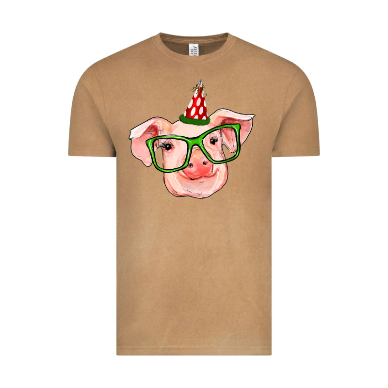 Pig Christmas Vintage Tee by RanaPortraitStore | Teevron