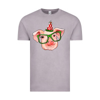 Vintage Zinc pig christmas Vintage Tee - RanaPortraitStore