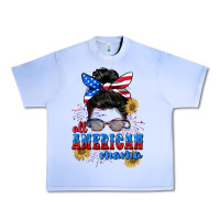 All American Mama 4th Of July Urban Heavy Tee | Teevron