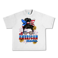 Lunar Rock All American Mama 4th of July Urban Heavy Tee - CowGirlArtShop
