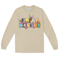 Mushroom happy easter Long Sleeve Tee - AdoDesignShop