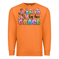 Carrot saved by his grace Premium Sweatshirt - MaliasSmallBusiness