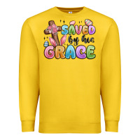 Lemon saved by his grace Premium Sweatshirt - MaliasSmallBusiness