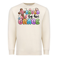 Sandshell saved by his grace Premium Sweatshirt - MaliasSmallBusiness