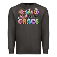 Smoke saved by his grace Premium Sweatshirt - MaliasSmallBusiness