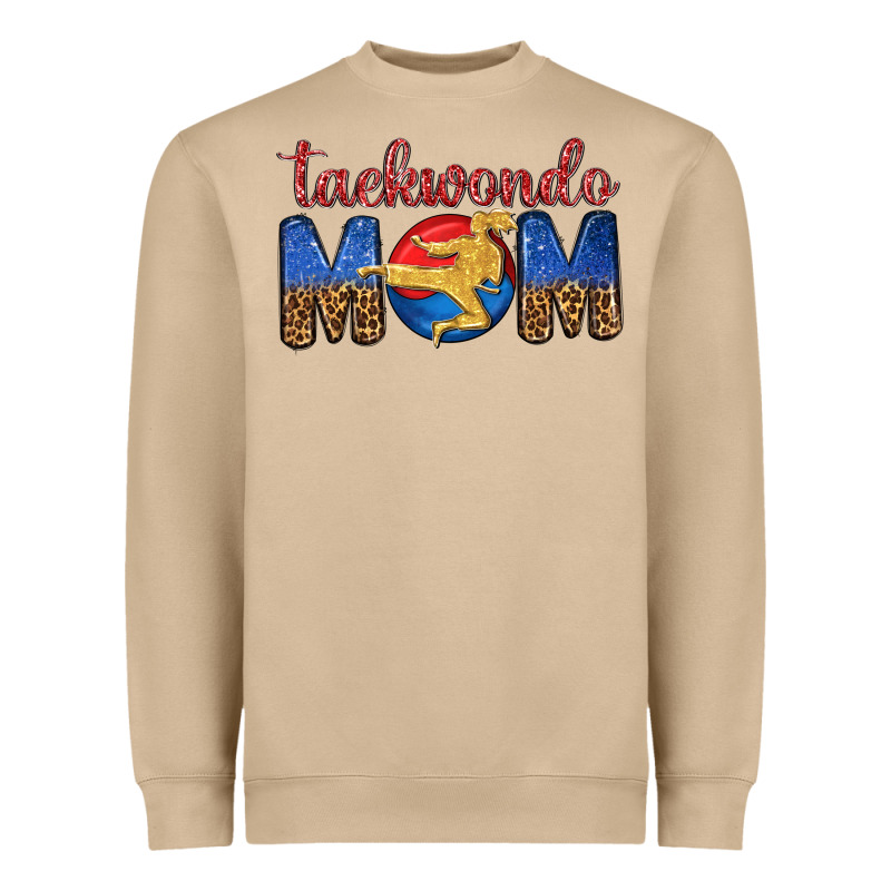 Taekwondo Mom Heavyweight Sweatshirt by texasbilliewilder | Teevron