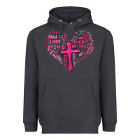 Smoke jesus is love heart cross valentines day Heavyweight Hoodie - MaliasSmallBusiness
