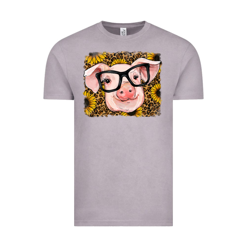 Sunflowers Pig Vintage Tee by RanaPortraitStore | Teevron