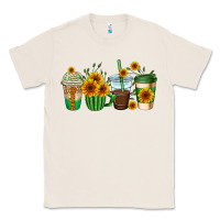Natural sunflowers coffee cups Classic Tee - AdoDesignShop
