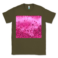 Army Green pink glitter Classic Tee - JahusDesignShop