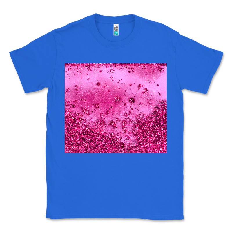 Pink Glitter Classic Tee by JahusDesignShop | Teevron