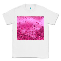 White pink glitter Classic Tee - JahusDesignShop