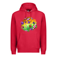Cardinal halloween candy patches Premium Hoodie - BundleAndBundleShop