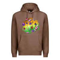 Chestnut halloween candy patches Premium Hoodie - BundleAndBundleShop