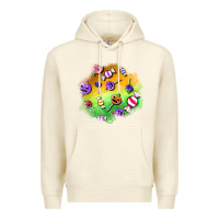 Sandshell halloween candy patches Premium Hoodie - BundleAndBundleShop