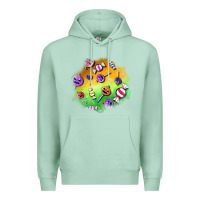 Seafoam halloween candy patches Premium Hoodie - BundleAndBundleShop