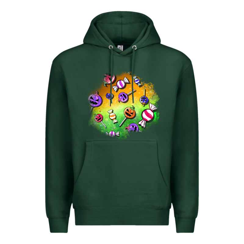 Halloween Candy Patches Premium Hoodie by BundleAndBundleShop | Teevron