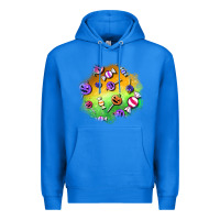 True Royal halloween candy patches Premium Hoodie - BundleAndBundleShop