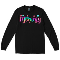 Black mommy Long Sleeve Tee - JahusDesignShop
