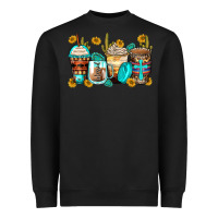 Black blessed coffee cups Heavyweight Sweatshirt - Zillion Design Studio